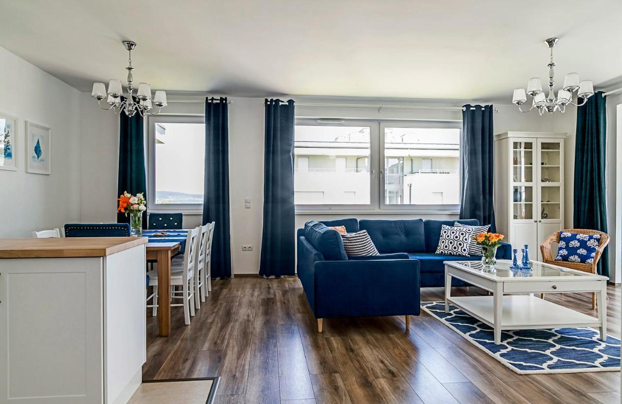 Blue Apartments Balatonlelle Luaran gambar